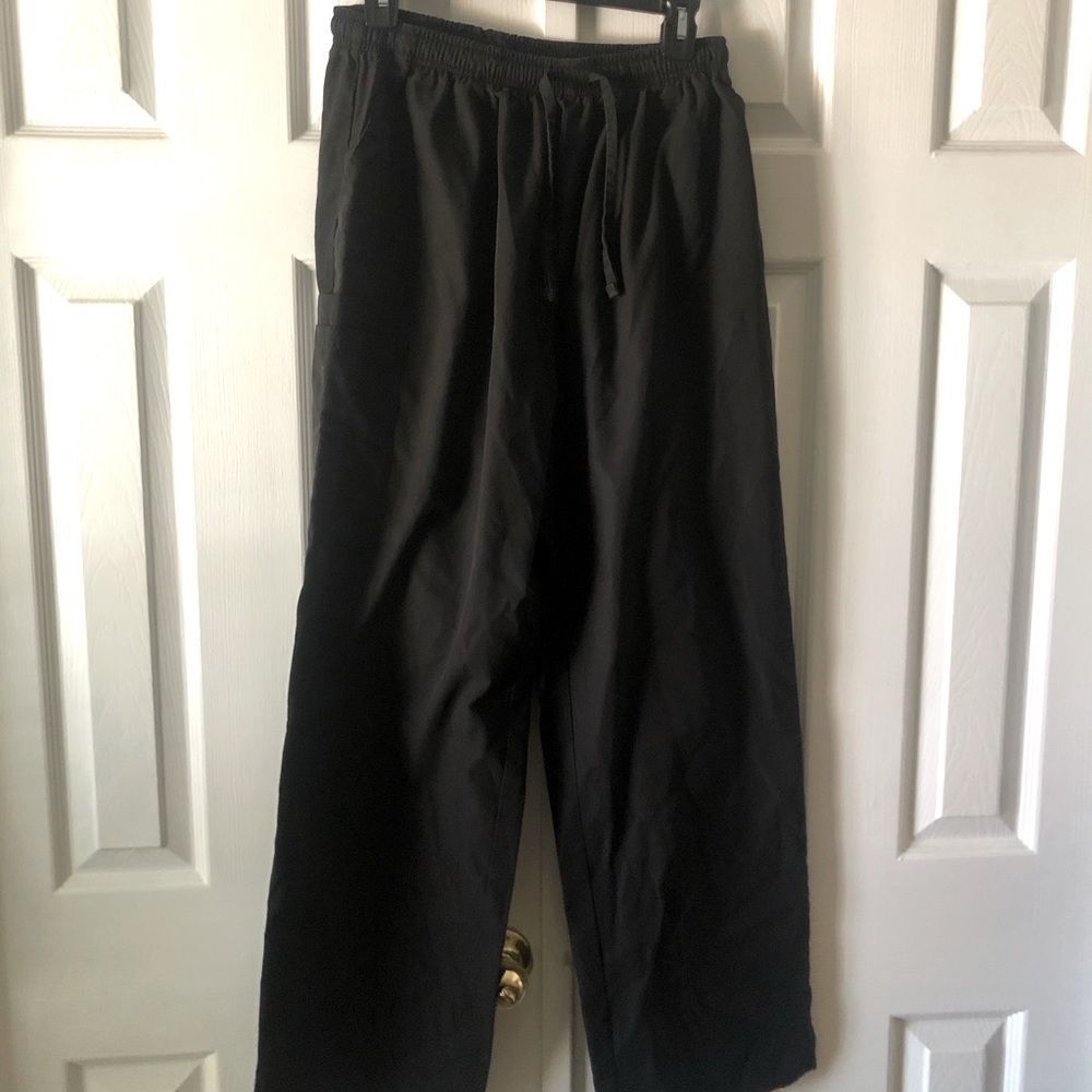 Pandamed black scrub pants size L
